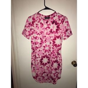 🖤Pink Tie Dye Bodycon Dress🖤